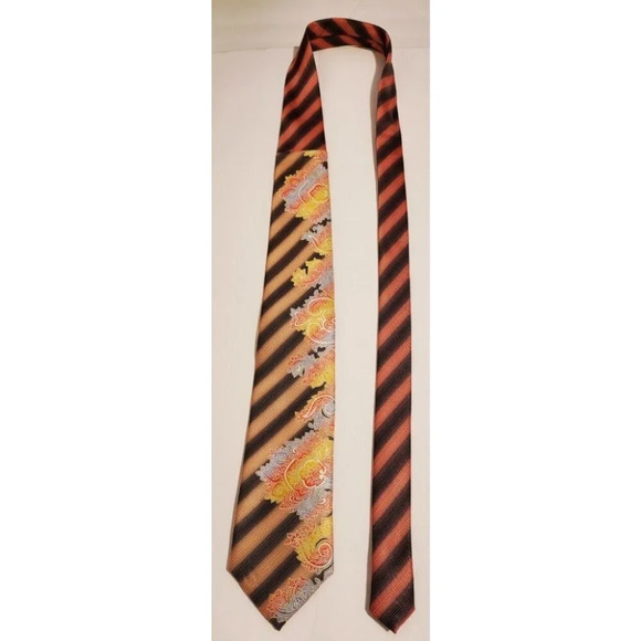 Men's Necktie Handkerchief Set by Henri Picard - Picture 3 of 6